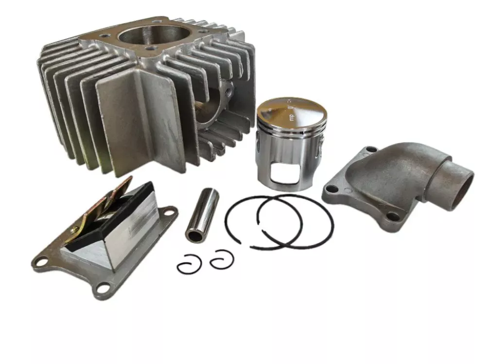 Cylinder Puch Maxi/Korado 70cc 45mm med reedventil