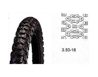 Mopeddäck 3.50x18 Enduro