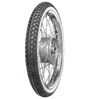 Däck 19X225 Tt Road Vit Sida Continental Kks10