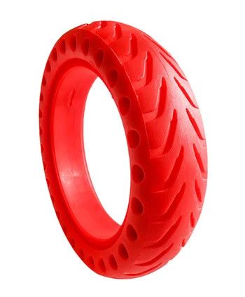 Elsparkcykeldäck 8,5x2 slanglöst rött Xiaomi M365/Pro