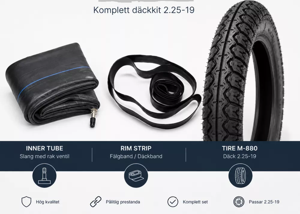 Däckkit 19 x 2.25 – Standardmönster