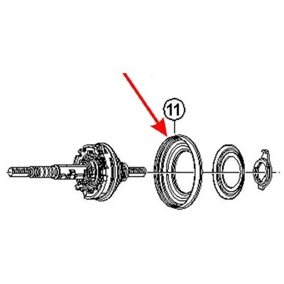 Dammkåpa Shimano SG-7C26
