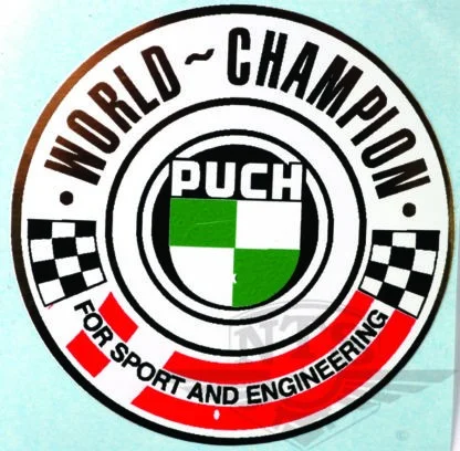 Dekal “World Champion” (50mm)