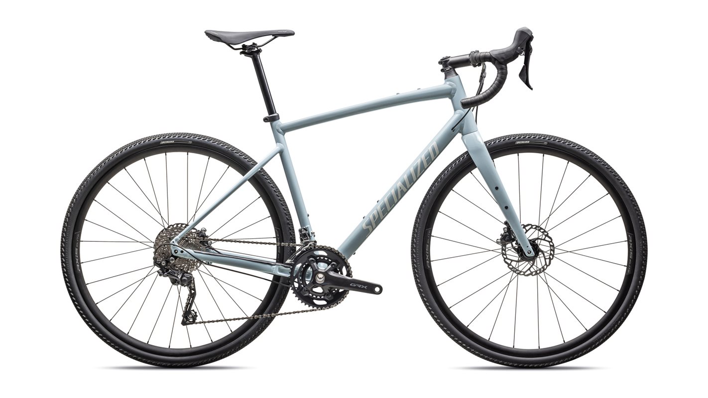 Gravelbike Specialized Diverge E5 Elite Gloss Sea Foam / Dune White (56)
