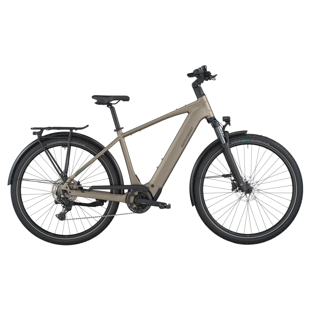 Elcykel Bergamont E-Horizon Sport 30 Warm Silver