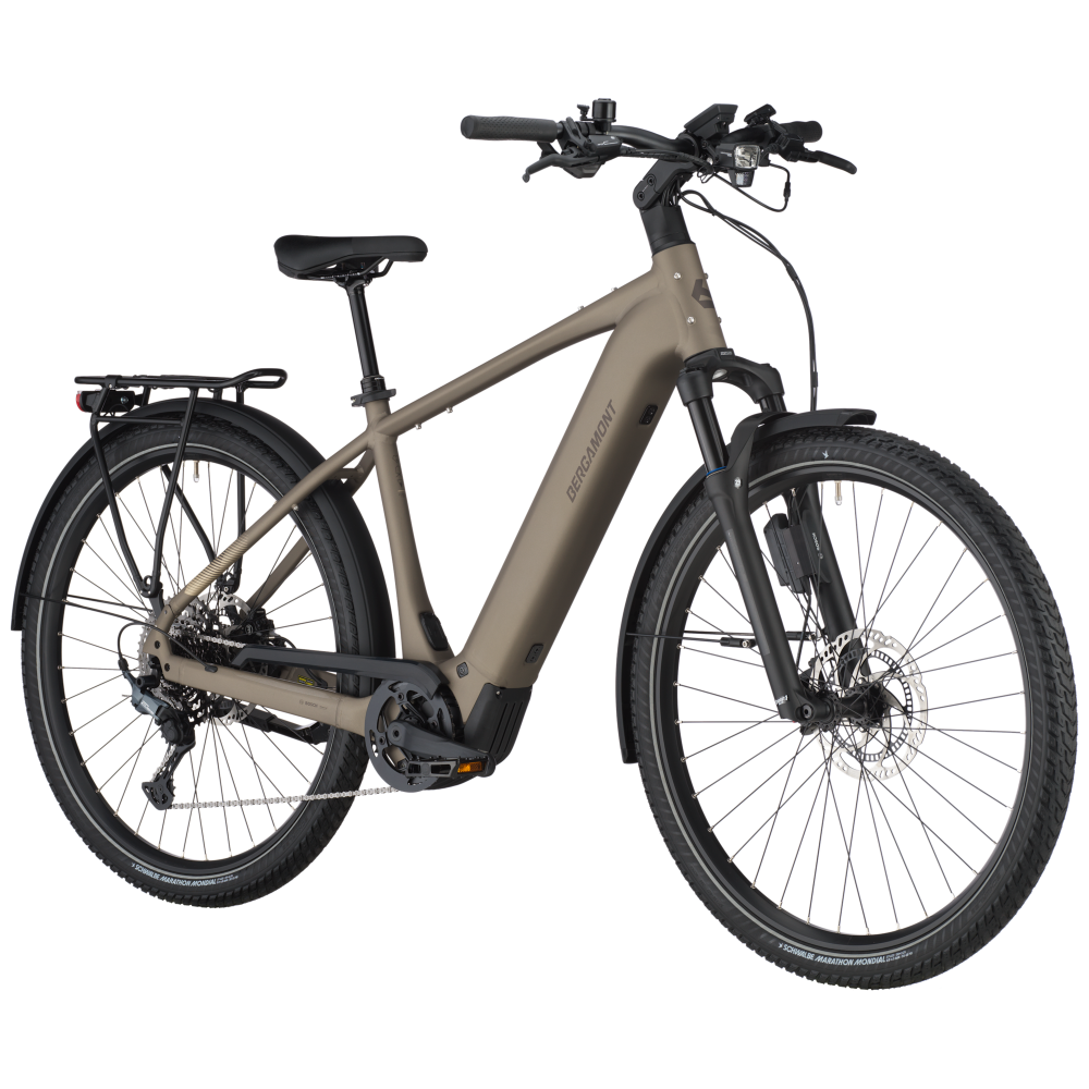 Elcykel Bergamont E-Horizon SUV 10 Warm Silver