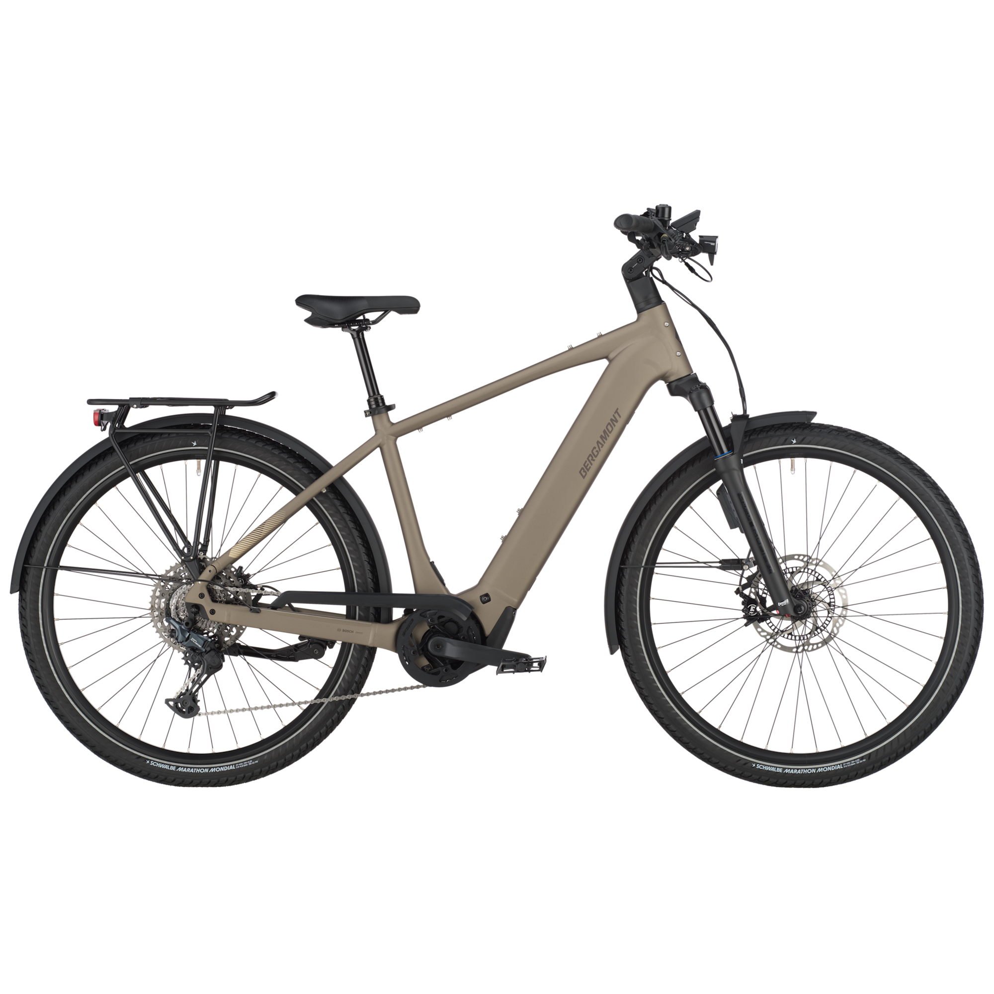 Elcykel Bergamont E-Horizon SUV 10 Warm Silver