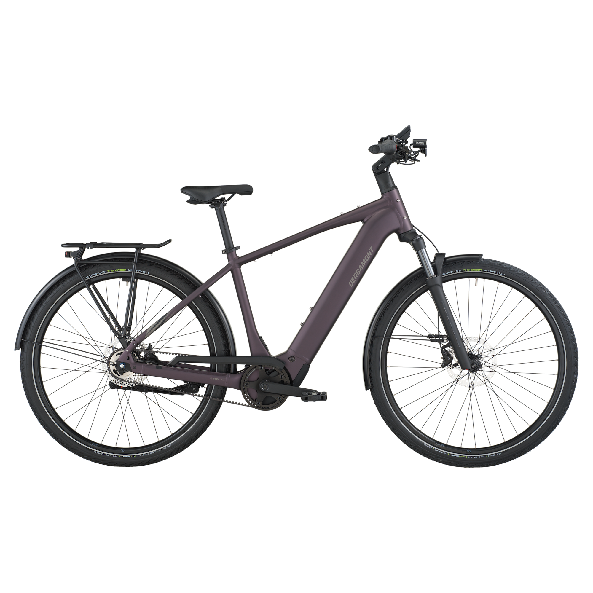 Elcykel Bergamont E-Horizon Tour 10 Belt Dusky Purple