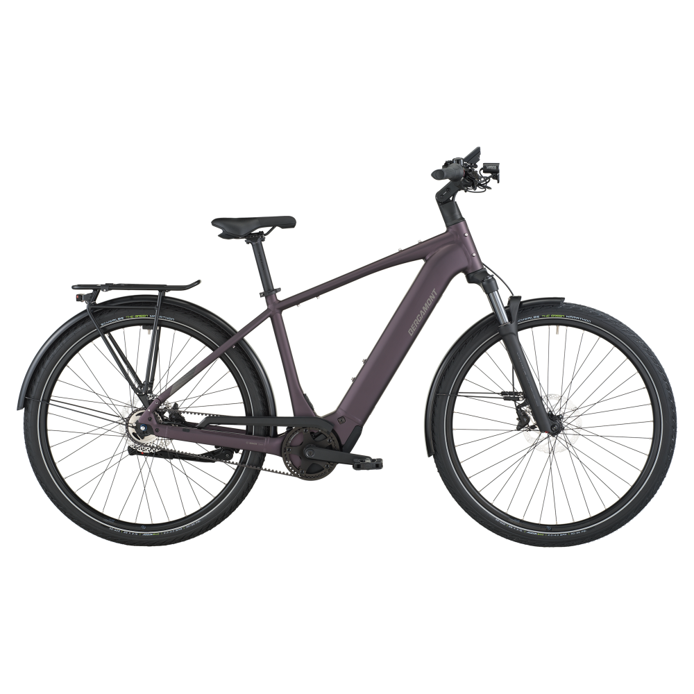 Elcykel Bergamont E-Horizon Tour 10 Belt Dusky Purple