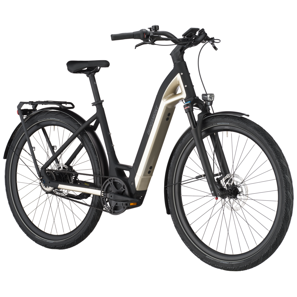 Elcykel Bergamont E-Ville 20 Belt Stardust Beige