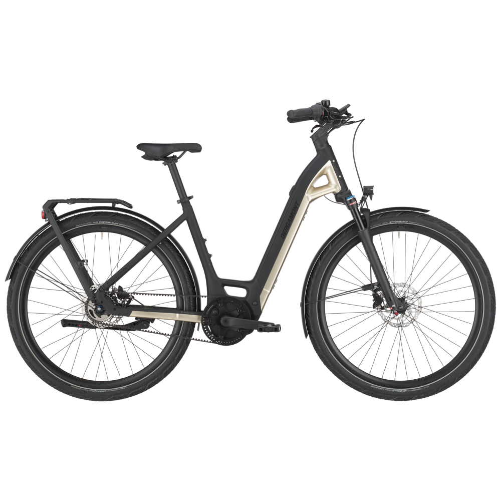 Elcykel Bergamont E-Ville 20 Belt Stardust Beige
