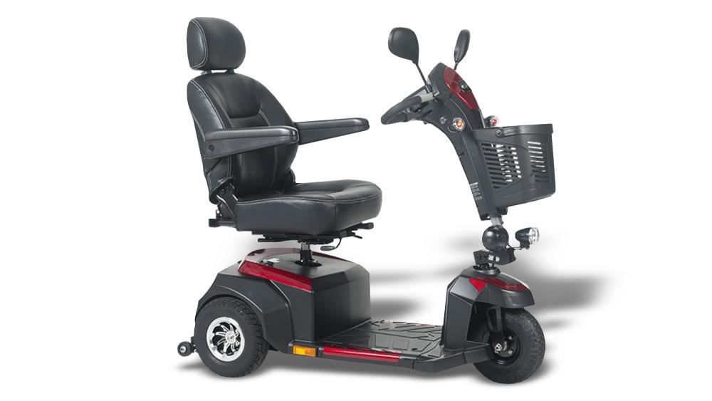 Promenadscooter EasyGO M3C Röd 13 km/h