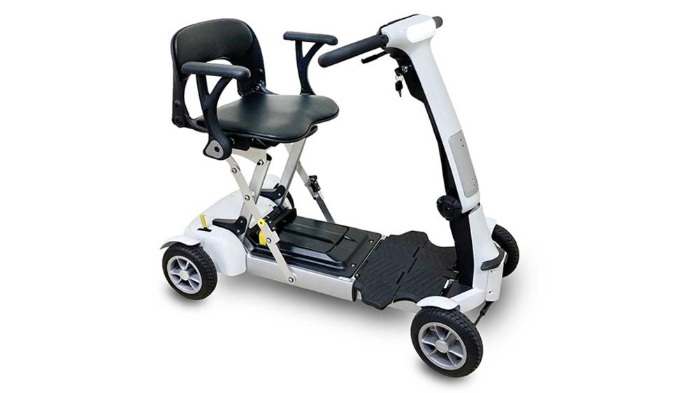 Promenadscooter EasyGO M4Q Travel Vit 6,4 km/h