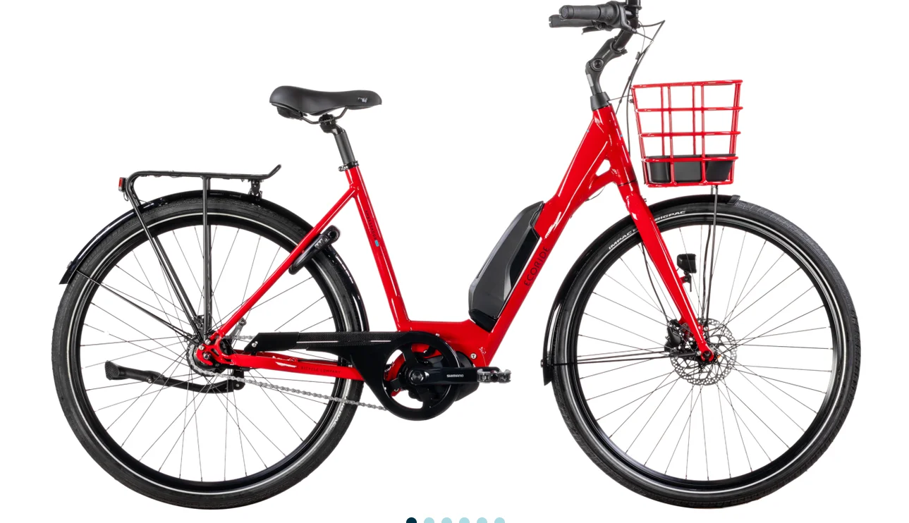 Elcykel Ecoride Ambassador Mittmotor E5000 28 tum