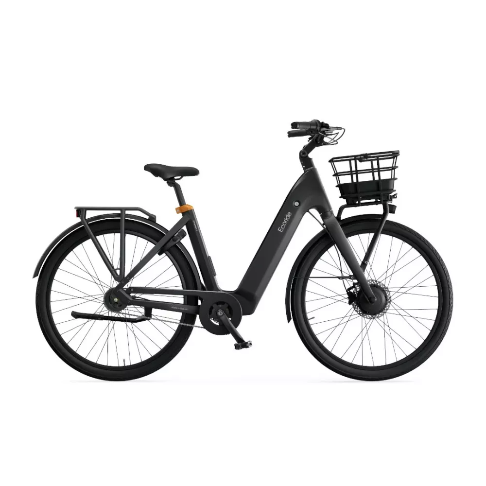 Ecoride Ambassador 4, Svart, Kedja, Fotbroms