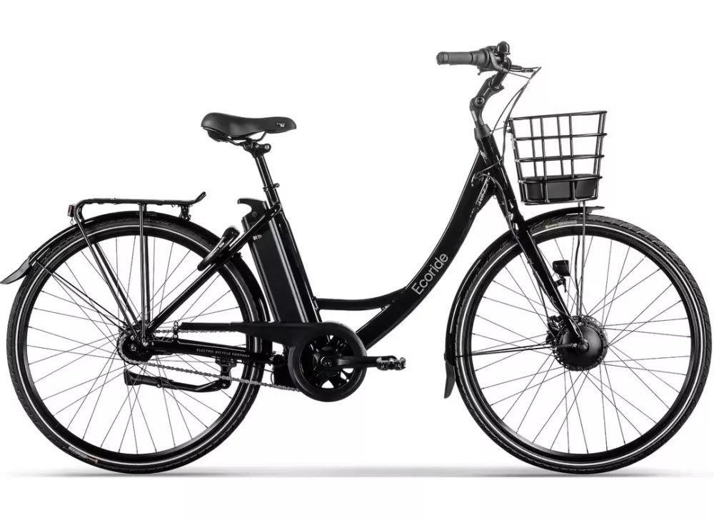 Ecoride Ambassador Frontmotor 7 växlad 28 tum Svart