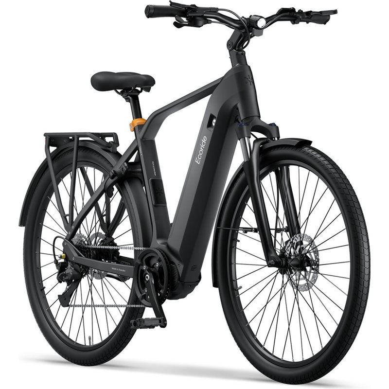 Ecoride Ambassador 4, Svart, Kedja, Mittmotor, Skivbroms
