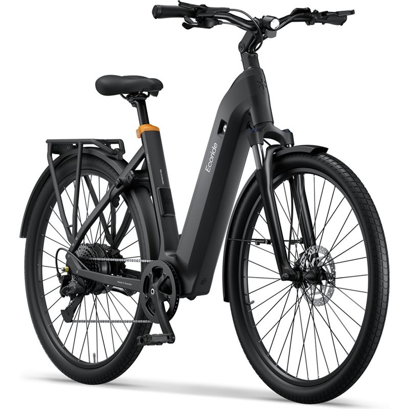 Ecoride Ambassador 4, Svart, Kedja, Navmotor, Skivbroms