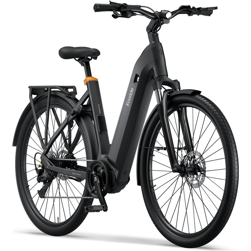 Ecoride Ambassador 4, Svart, Kedja, Mittmotor, Skivbroms