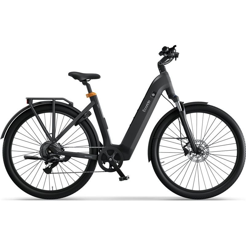 Elcykel Ecoride Ambassador 4, Svart, Kedja, Navmotor, Skivbroms