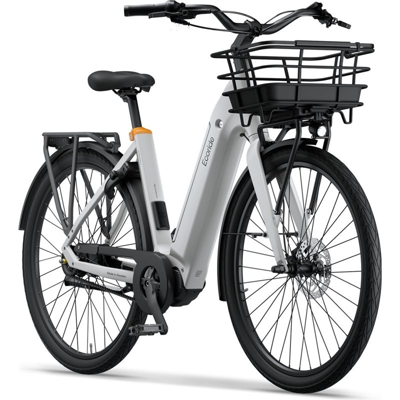 Ecoride Ambassador 4, Vit, Remdrift, Mittmotor, Fotbroms