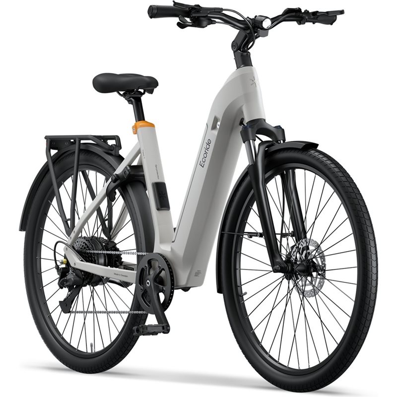 Ecoride Ambassador 4, Vit, Kedja, Navmotor, Skivbroms