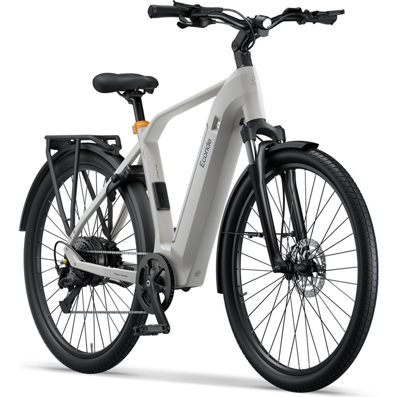 Ecoride Ambassador 4, Vit, Kedja, Navmotor, Skivbroms