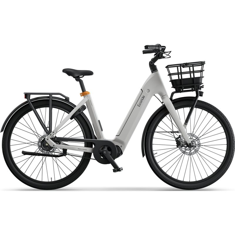 Ecoride Ambassador 4, Vit, Remdrift, Mittmotor, Skivbroms