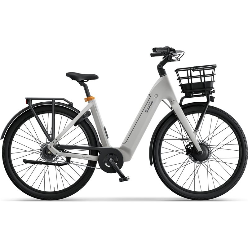 Ecoride Ambassador 4, Vit, Kedja, Skivbroms