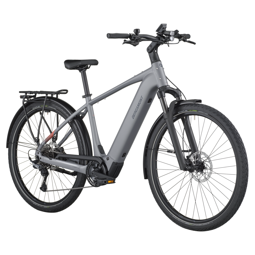 Elcykel Bergamont E-Horizon Sport 10 Stone Grey
