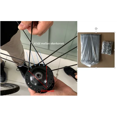 Eker 284.5 mm Rostfri Inkl nippel