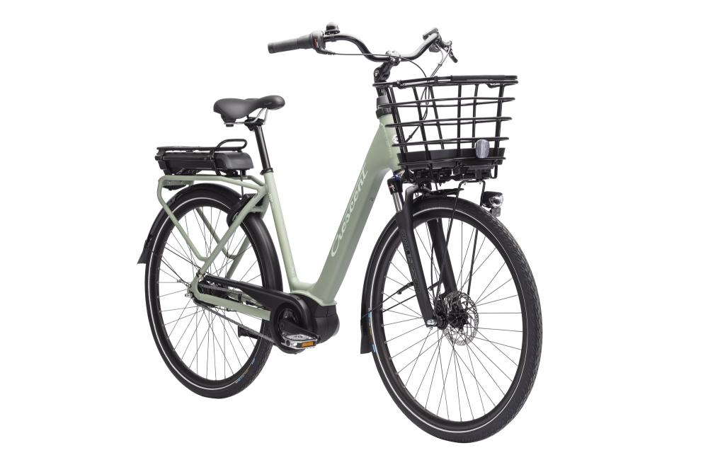 Elcykel Crescent Elvira 7-växlad Grön Bosch Centermotor