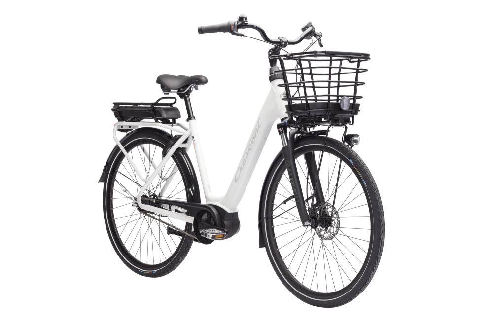 Elcykel Crescent Elvira 7-växlad Vit Bosch Centermotor