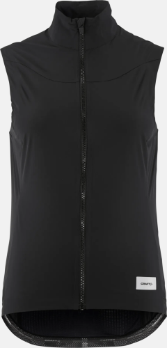 Cykelväst Craft Endur Light Wind Vest Dam Svart