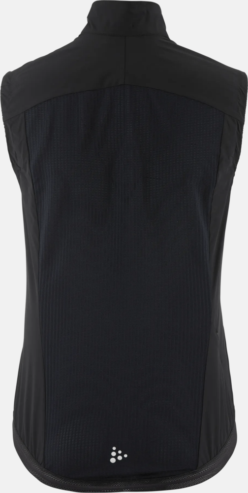 Cykelväst Craft Endur Light Wind Vest Dam Svart
