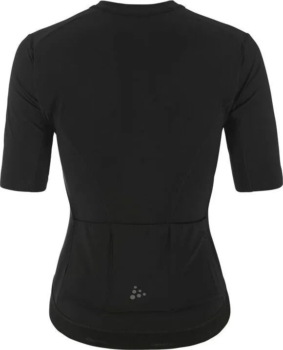 Cykeltröja Craft Endur Training Jersey Dam Svart