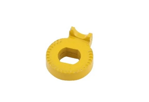 Fixeringsbricka gul höger