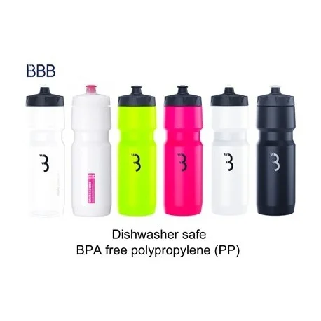 Flaska BBB CompTank 750ml Vit/Svart