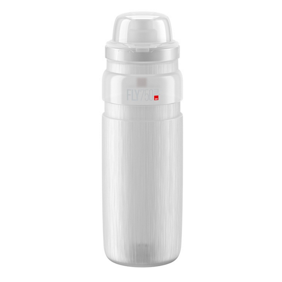 Flaska Elite Fly MTB Tex Clear Grey Logo 750ml
