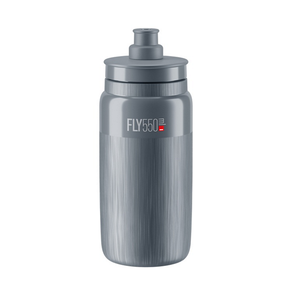 Flaska Elite Fly Tex Grey Logo 550ml