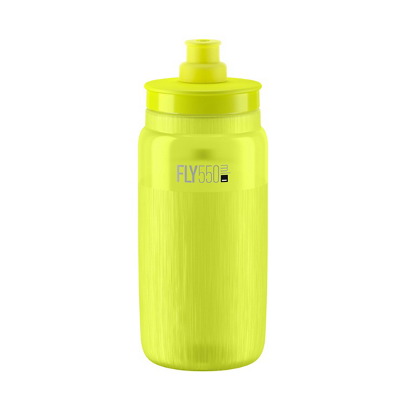 Flaska Elite Fly Tex Yellow Fluo Grey Logo 550ml
