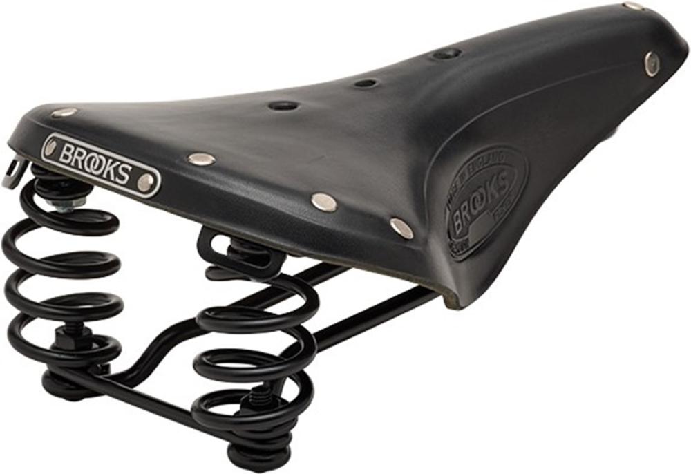 Cykelsadel Brooks Flyer Standard Herr Svart
