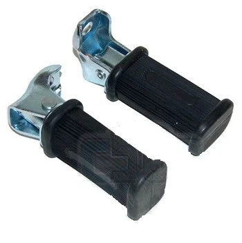 Fotstöd Sats bak Zundapp Ks 50 / Kreidler Modell Denfeld