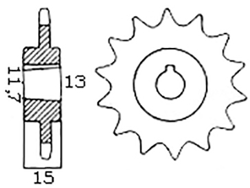 Framdrev 12T NTS Sachs