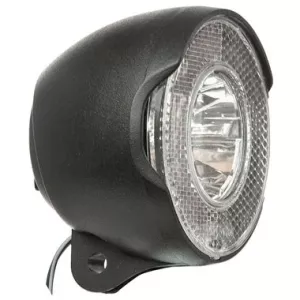 Framlampa 1w led on/off svart