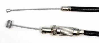 Gaswire Zundapp 517 Ks50 Svart +15Cm