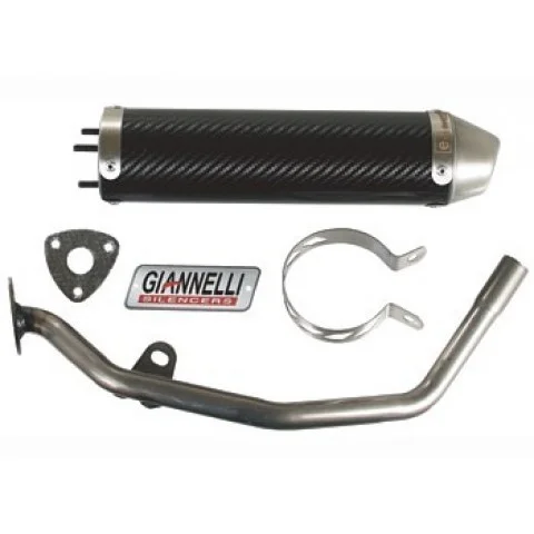 Gianelli Enduro 2T Ljuddämpare, Kolfiber