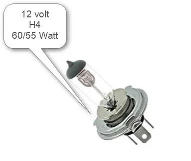 Glödlampa H4/P43T 12v 60/55W