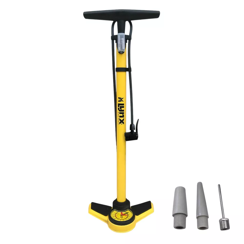 Cykelpump Cyclone med XL manometer Golvpump