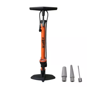 Cykelpump Typhoon med mätare Golvpump